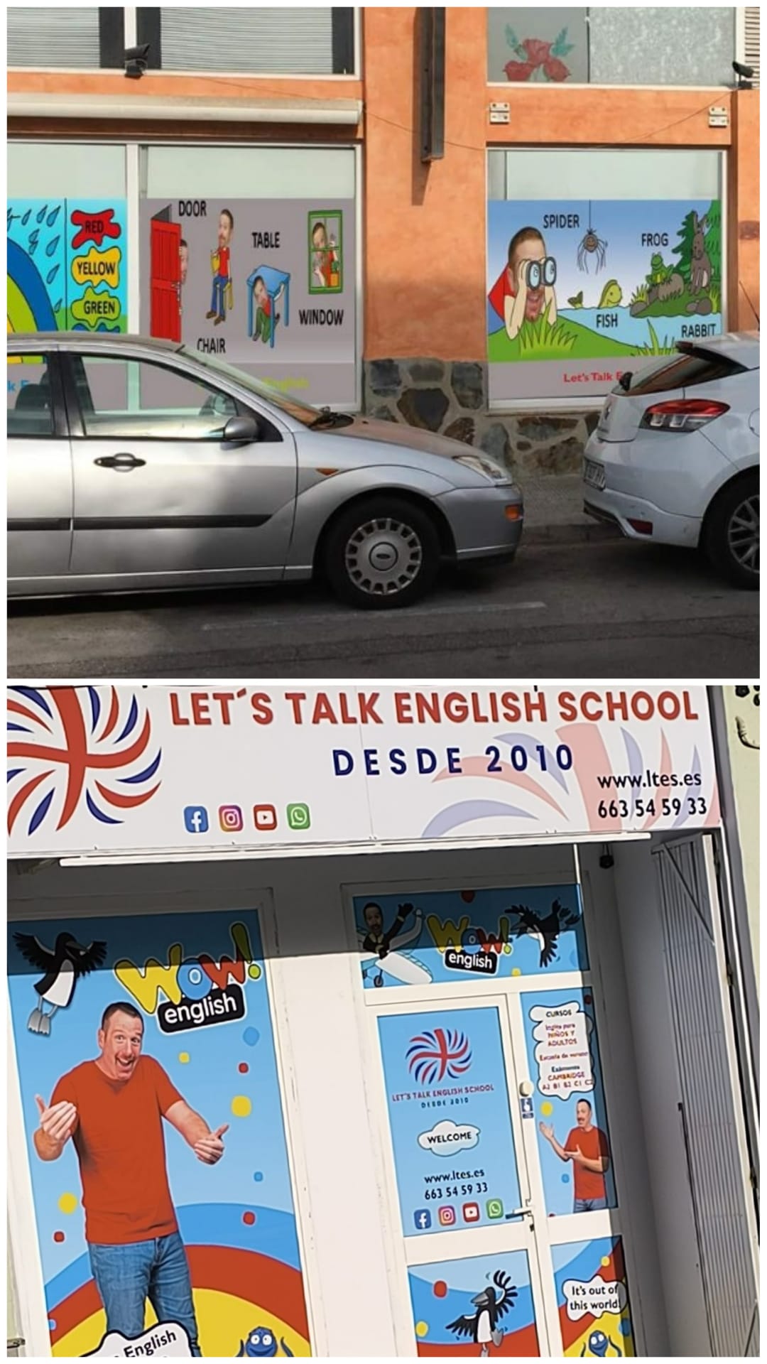 Clase en Let’s Talk English School