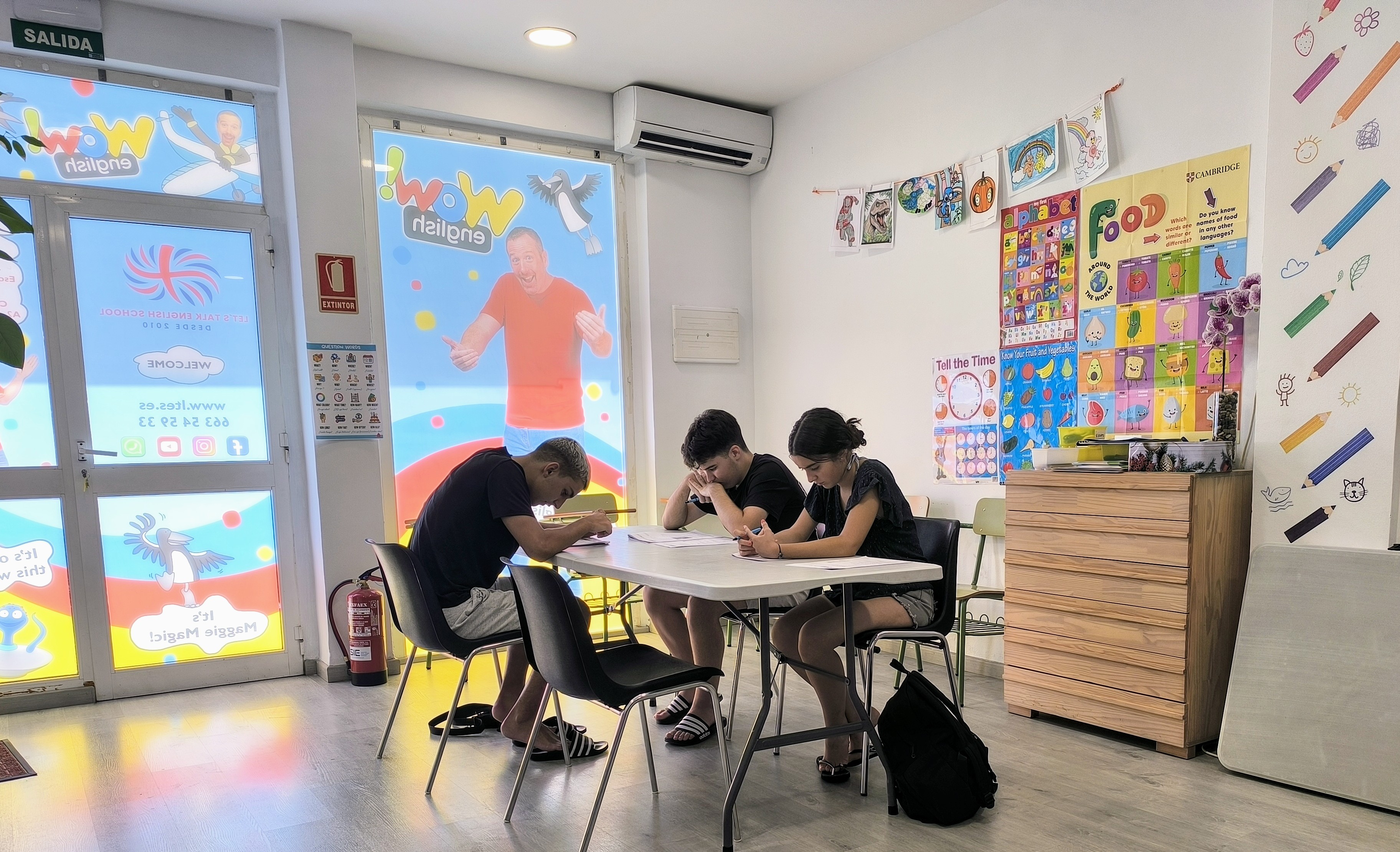 Cambridge en Let’s Talk English School — momento 1